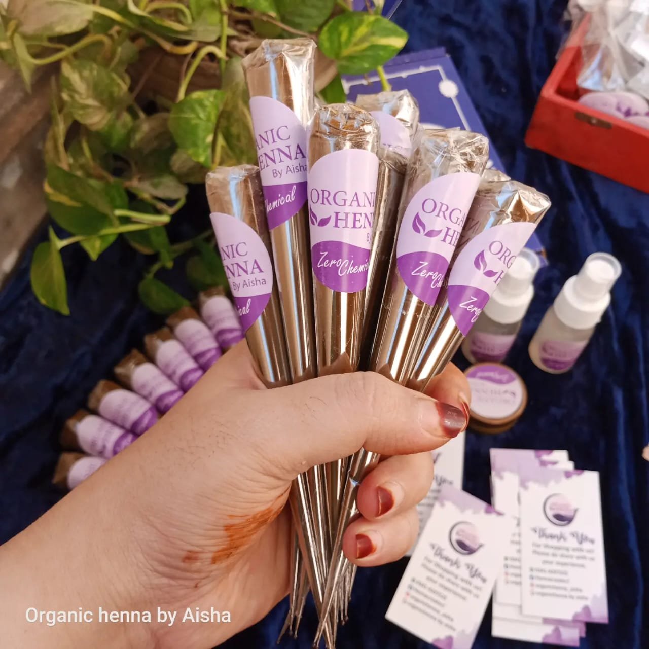 Organic Mehndi cone